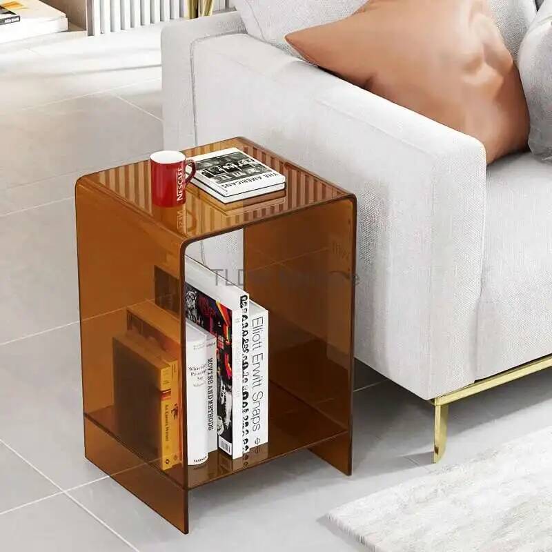 Decor Lighting The Parade - Acrylic Small Transparent Coffee Table Nordic