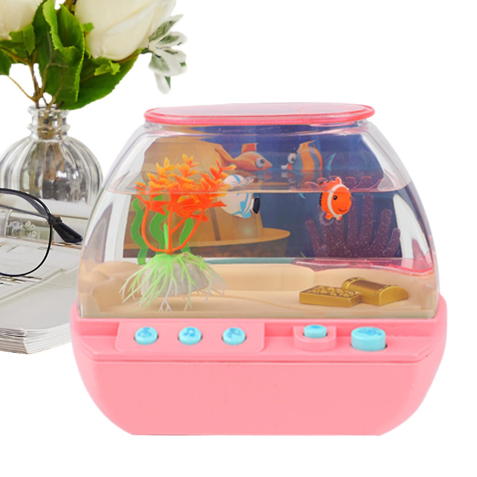 Lighting Decor Living Room - Toy Fish Tank Home Decoration With