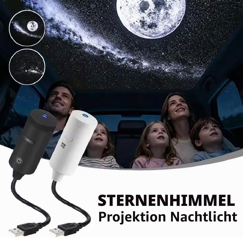 Star Projector Night - Portable Night Light Plug and Play