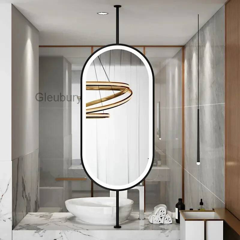 Decor Lighting The Parade - Mirror Light Bathroom Floor Mirrors With