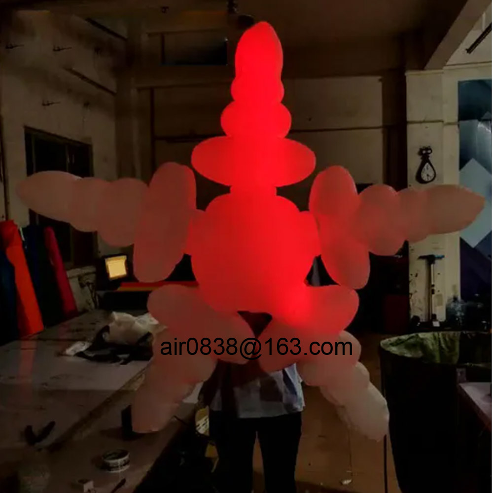 Decor Lighting The Parade - Walkable Christmas Decoration Inflatable Snowflake Costume