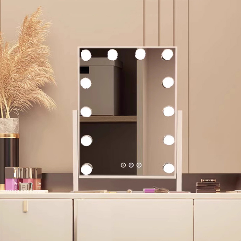 Gold Cool Makeup Mirror Big Ae - Decor Lighting The Parade review and price