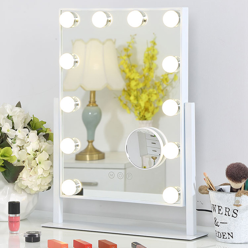 Gold Cool Makeup Mirror Big Ae - Decor Lighting The Parade review and price