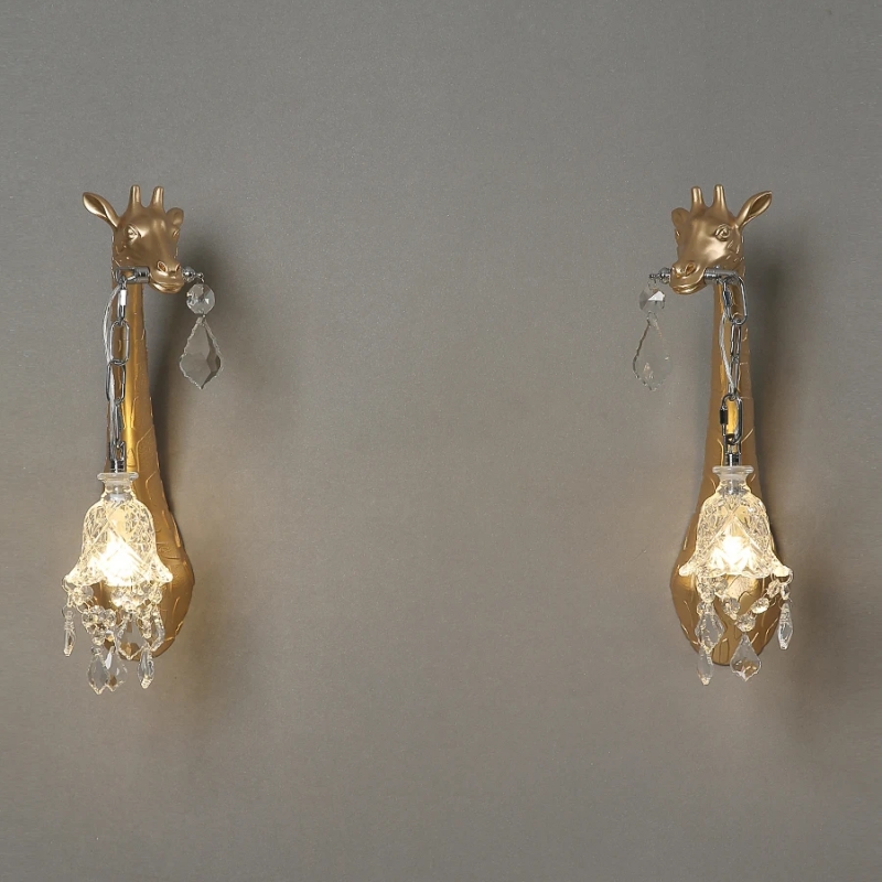Resin Giraffe Led Wall Lamp fo - Decor Lighting Sales review and price