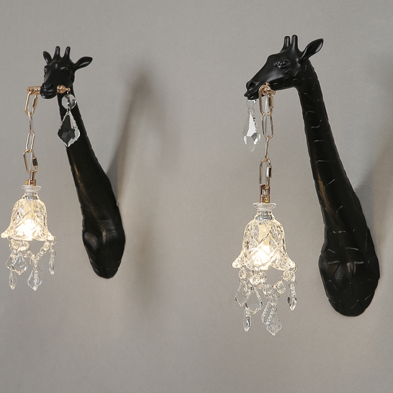 Resin Giraffe Led Wall Lamp fo - Decor Lighting Sales review and price