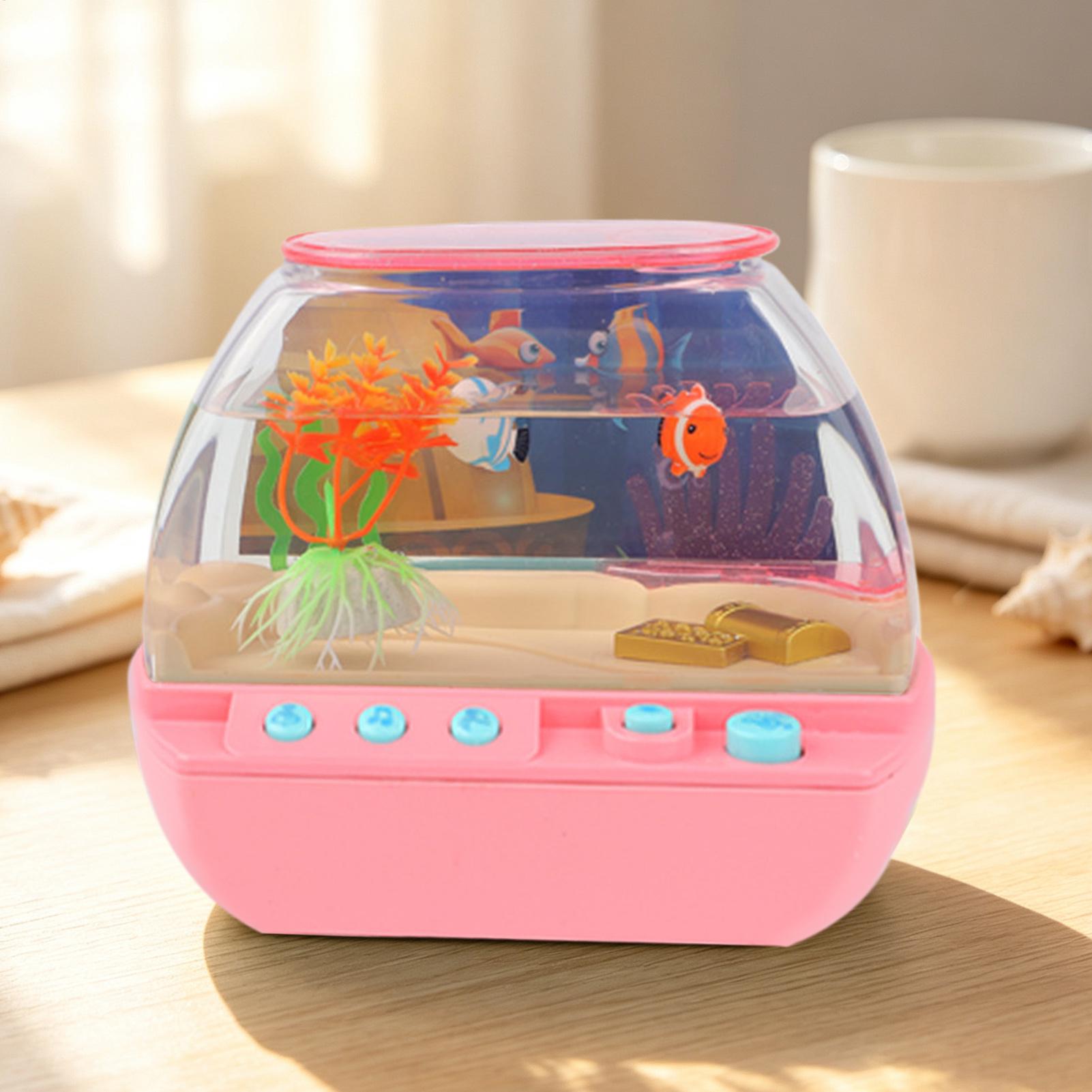 Toy Fish Tank Home Decoration  - Lighting Decor Living Room review and price