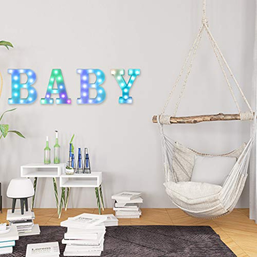 ful LED Letter Lights with Rem - Light Up Letters Marquee review and price