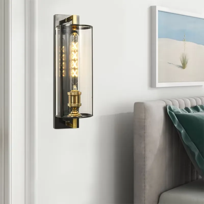 Modern Gold Cylindrical Led Pe - Lighting Decor Living Room review and price