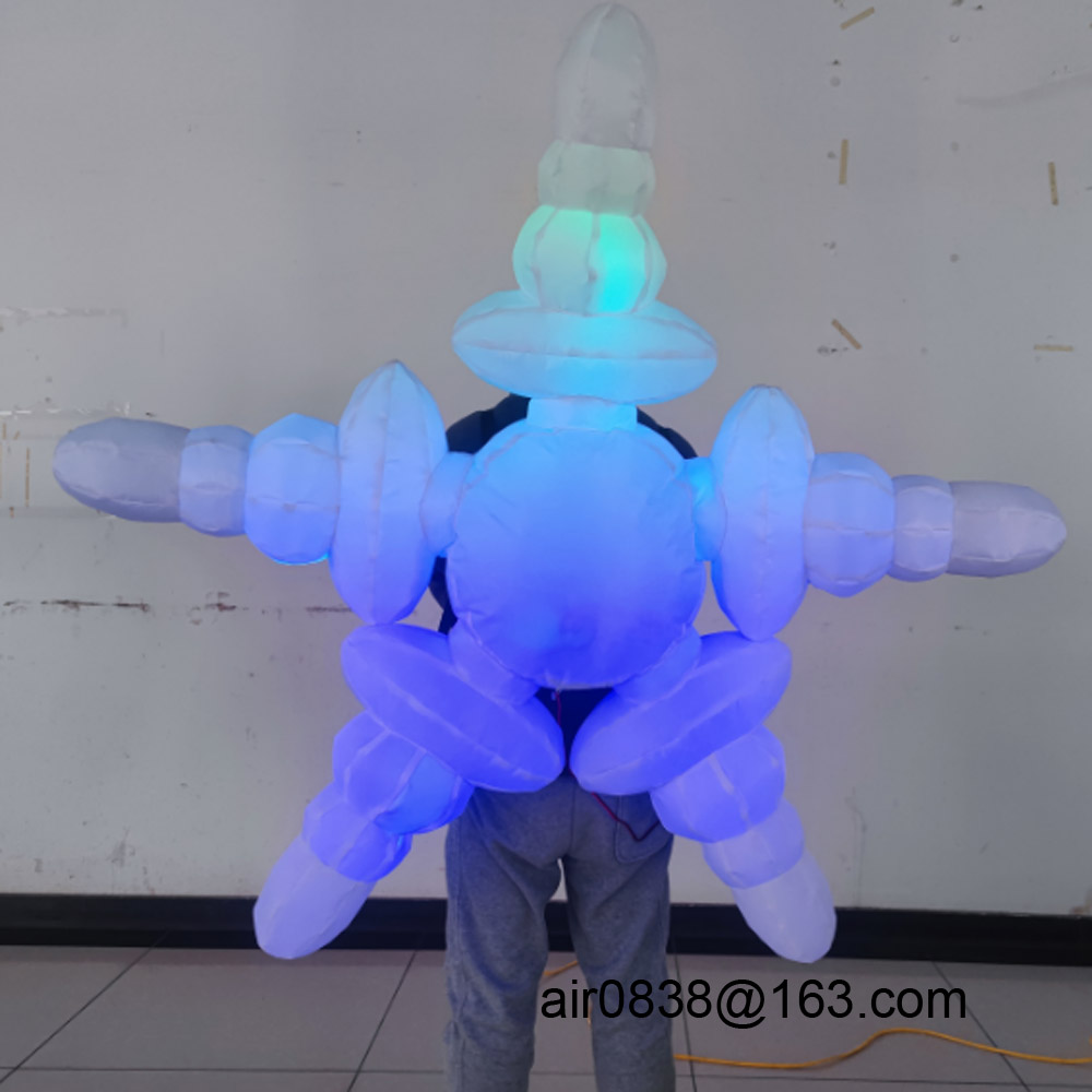 Walkable Inflatable Snowflake  - Decor Lighting The Parade review and price