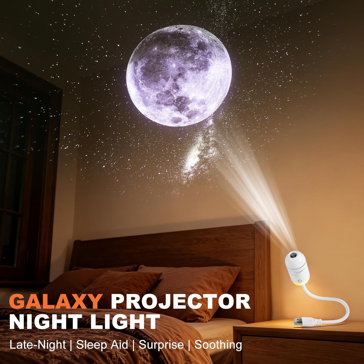 2-in-1 Mini Galaxy Star Projec - Star Projector Night review and price
