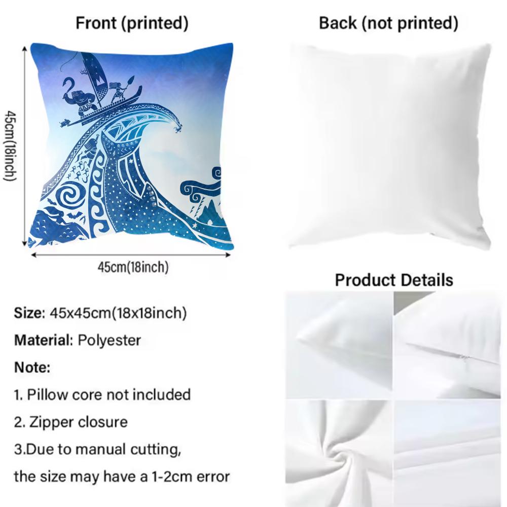 Light blue ocean ripple Cushio - Lighting Decor And Beyond review and price
