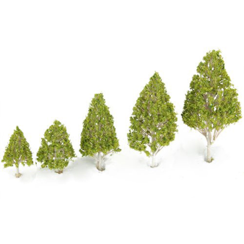 5Pcs Decor White Poplar Trees  - Lighting Decor Living Room review and price