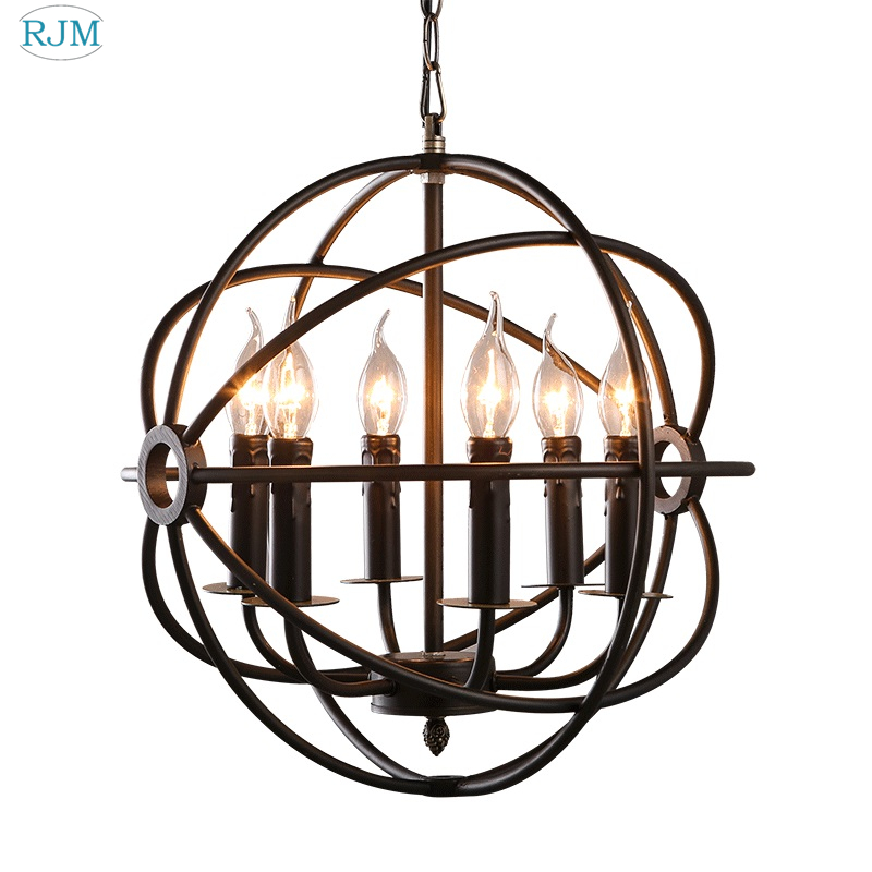 American Industrial Loft Candl - Lzpz Rui Decor Lighting Store review and price