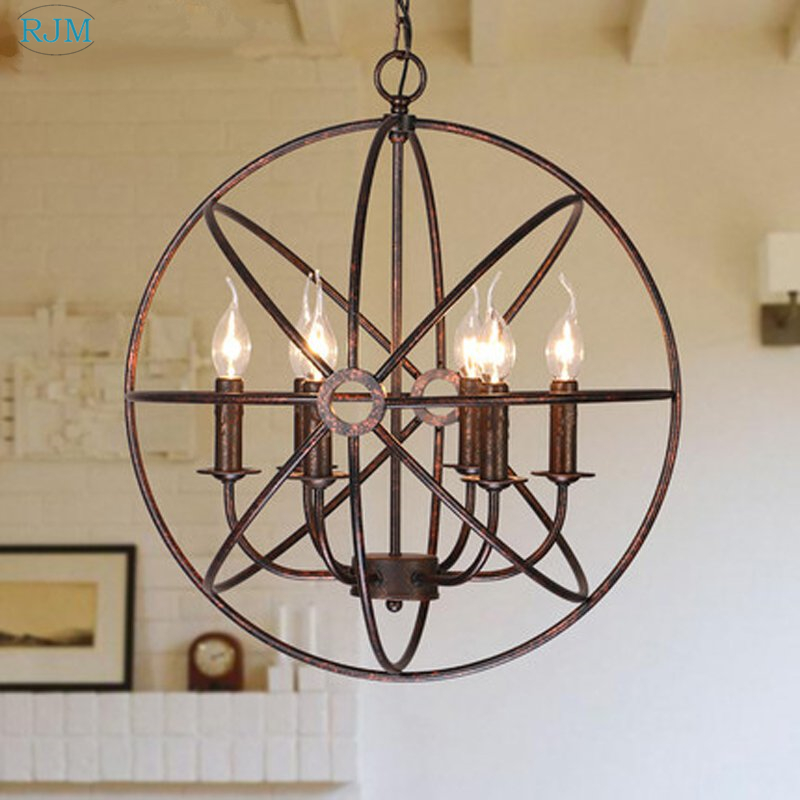 American Industrial Loft Candl - Lzpz Rui Decor Lighting Store review and price