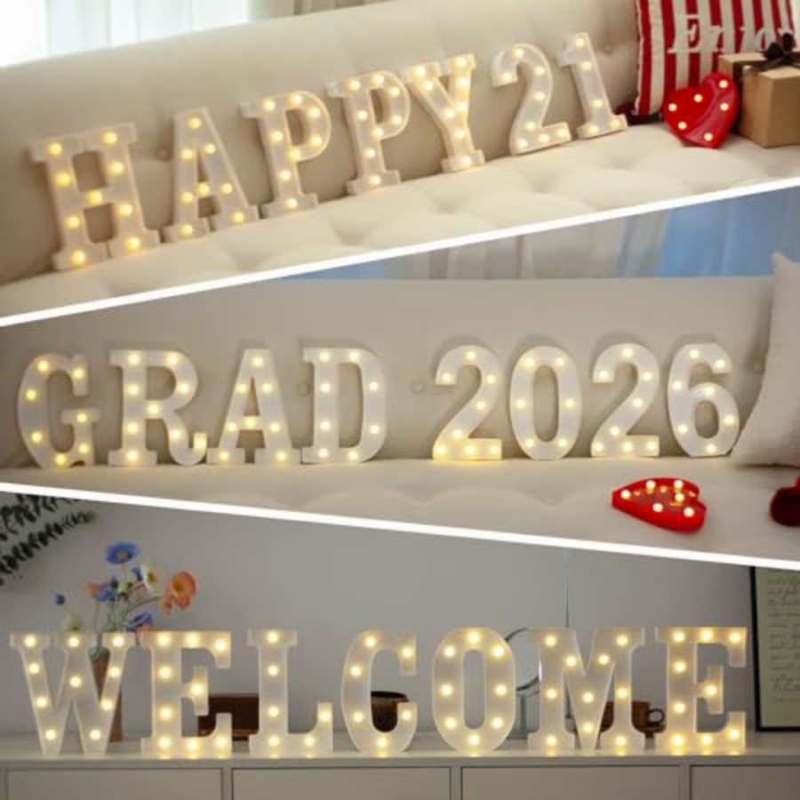 LED Marquee Numbers, 0-9 Light - Light Up Letters Marquee review and price