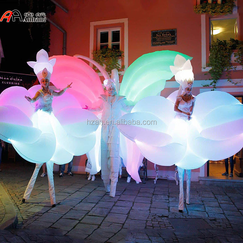 Fancy White Inflatable Flower  - Decor Lighting The Parade review and price